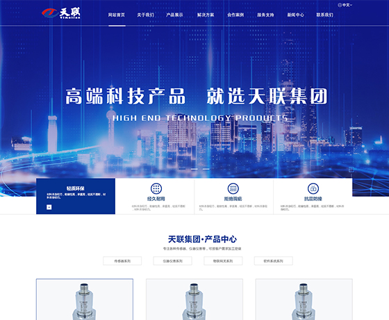 湖南天聯集團_長沙網站制作